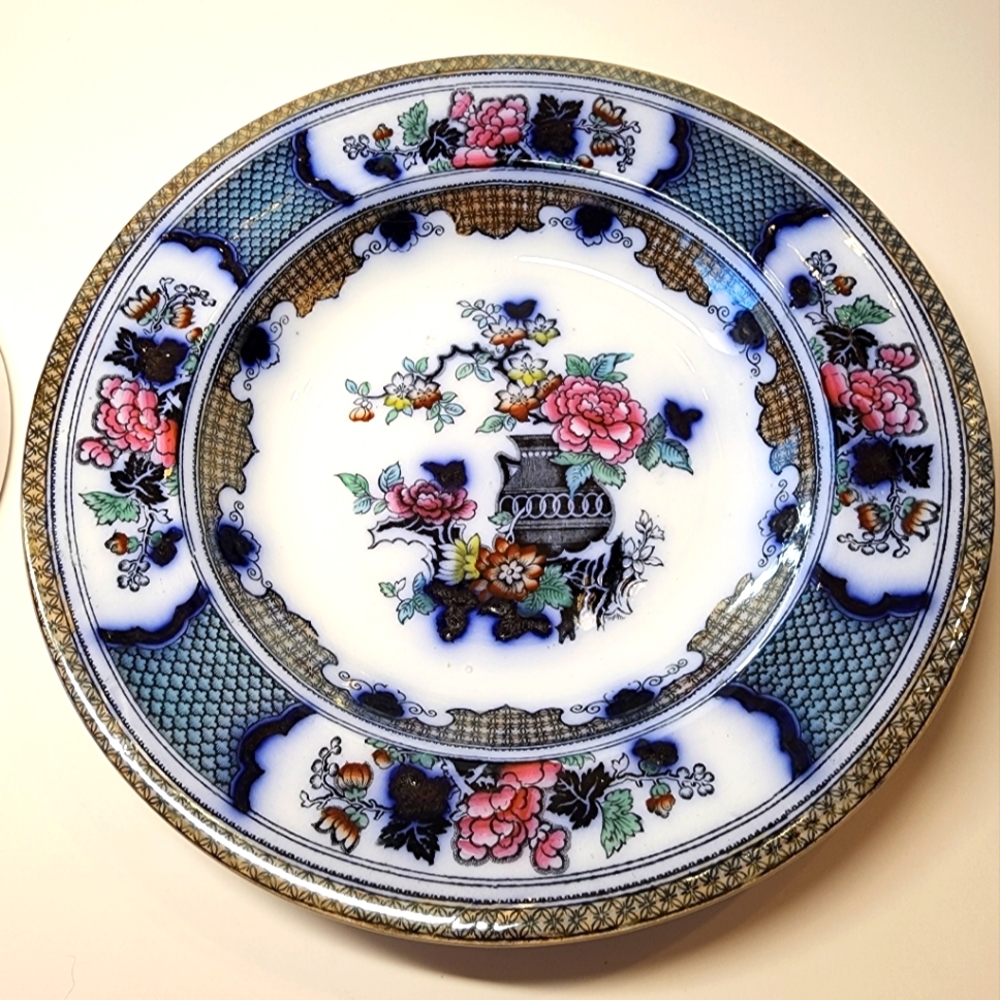 VTG Turner & Tomkinson (T&T) 'PEEL' - Floral Collectors Dinner Plate